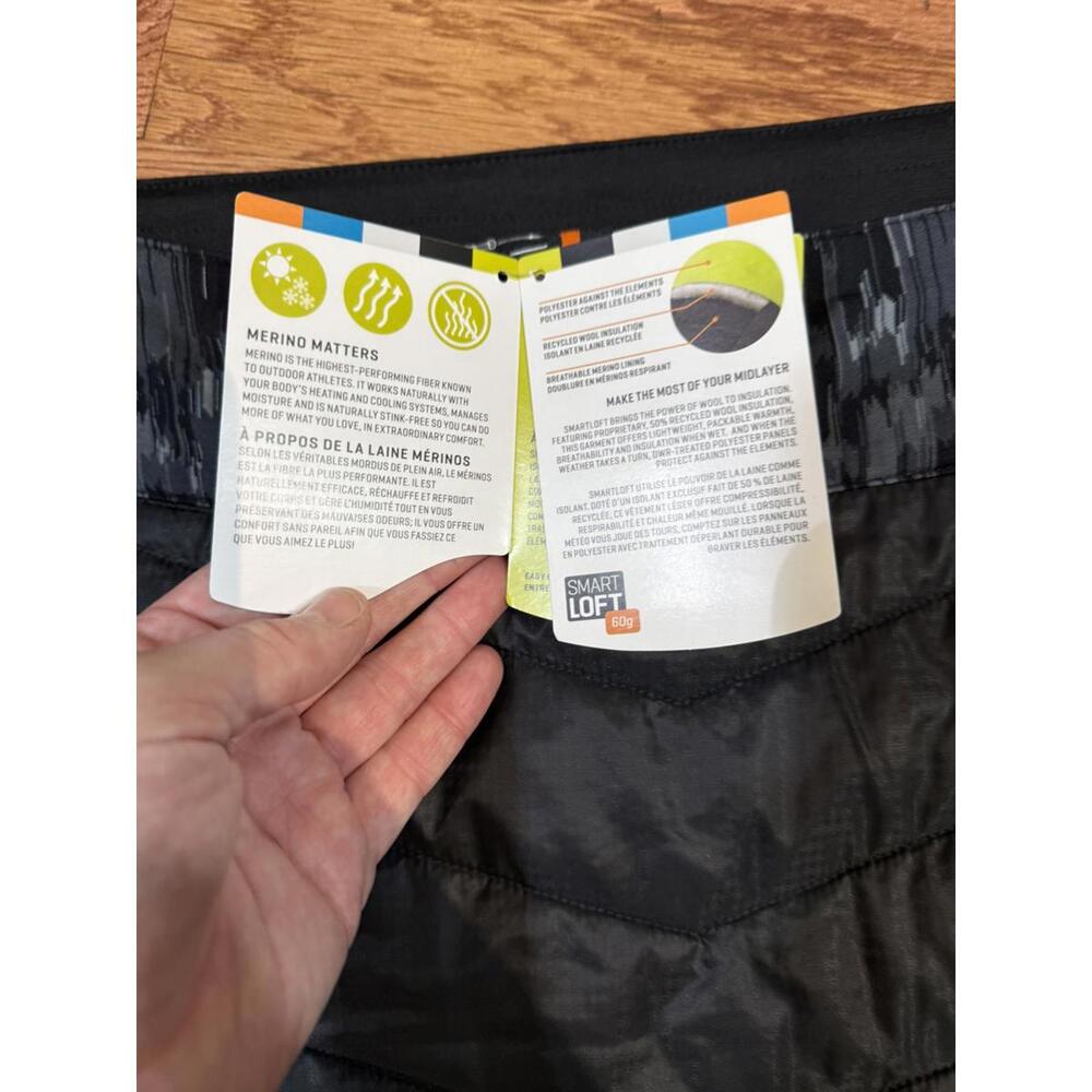 Smartwool Women’s Smartloft 60 Skirt Charcoal Size L NWT Insulated Merino - Picture 4 of 12